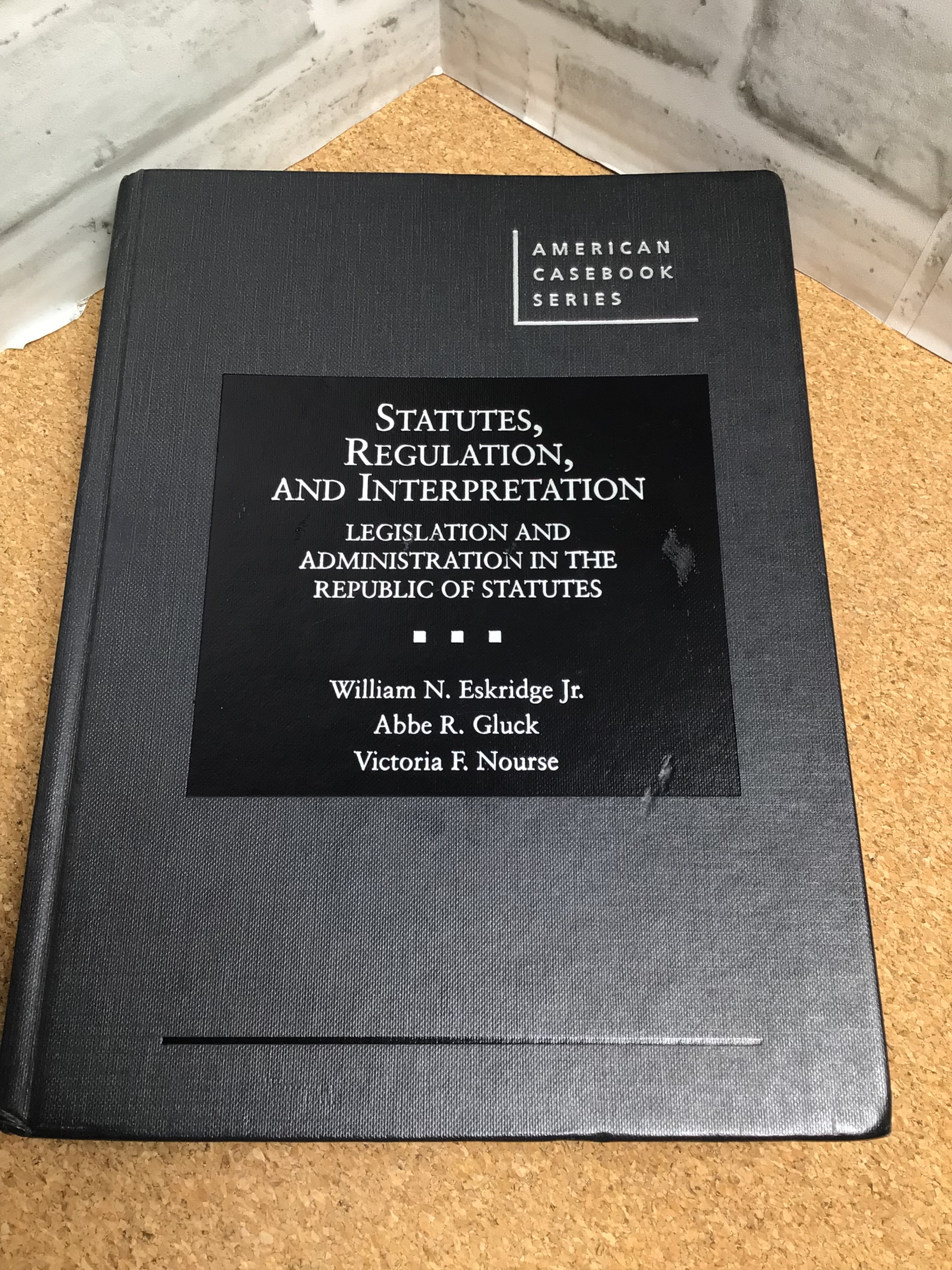 Statutes, Regulation, and Interpretation: Hard Back **Used excellent condition** (7772294512878)
